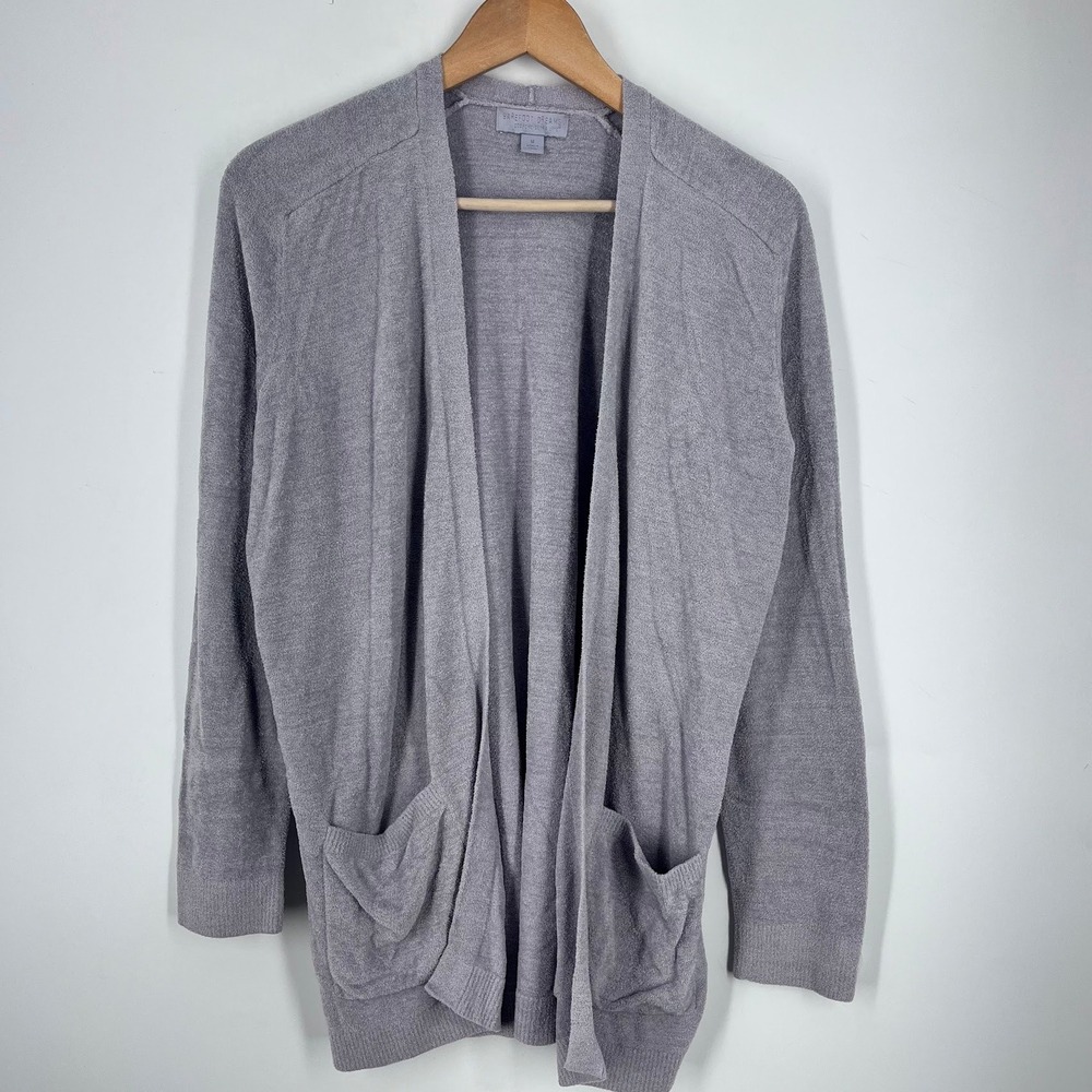 Barefoot Dreams CozyChic Ultra Lite Open Front Cardigan BDWCU25618 Size M